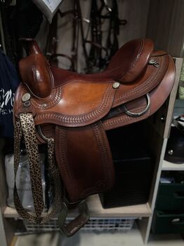 Circle Y Westernsattel 16“ SQ, Circle Y Roping, Merle , Western Saddle, Jerrishoe