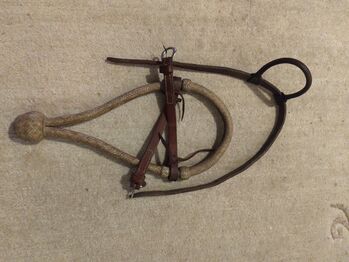 Klassisches Bosal 5/8 mit Hanger Rohhaut, Chriss, Bitless Bridles, Weyhe