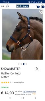 Kaltblut Stallhalfter, Showmaster, Aylin, Halters, Donnstetten 