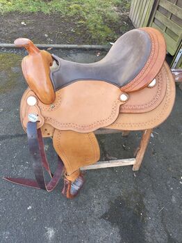 Westernsattel Continental Equiflex 181, 181 Little snake dance Continental equiflex, MK, Western Saddle, Eschenburg