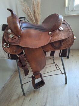 Continental Equiflex Sattel 141, Steffen Breug Reiner, Continental Equiflex 141, DR, Western Saddle, Villingendorf