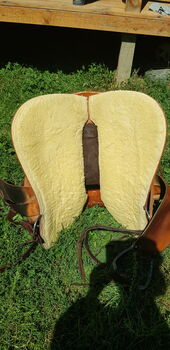 Continental Equiflex Westernsattel 15,5 Zoll 57er Baum breit kurz Haflinger Continental Equiflex