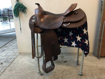 Westernsattel Continental/Pullman Equiflex XFQ, Continental , Ina Brune, Western Saddle, Enger