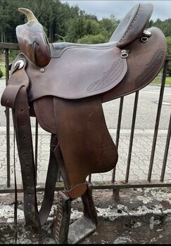 Continental Westernsattel braun, Continental , Ha, Western Saddle, Lemberg 