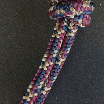 Cooler Halsring für Pferde - made in USA. Farbe Burgung/Navy/Jute Sunset Halters USA