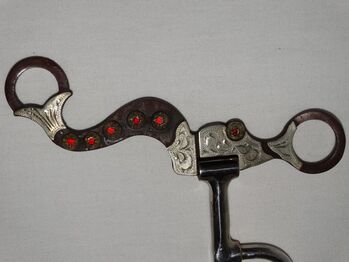 Correction Bit Short Shanks 5" 12,7 cm Western Gebiss Edelstahl Sweet Iron, Correction Bit, Anne, Horse Bits, Wahrenholz