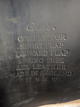 County Dressursattel Competitor 17,5" - top gepflegt County  Competitor 