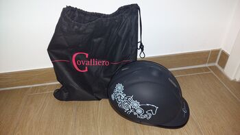Covalliero Reithelm Beauty VG1 Schwarz, 53-57 cm, Covalliero, J.Kejla, Reithelme, Kühlungsborn
