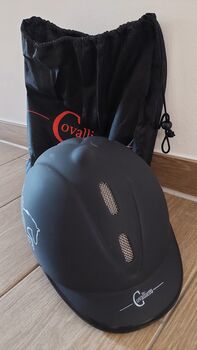 Covalliero Reithelm Beauty VG1 Schwarz, 53-57 cm Covalliero