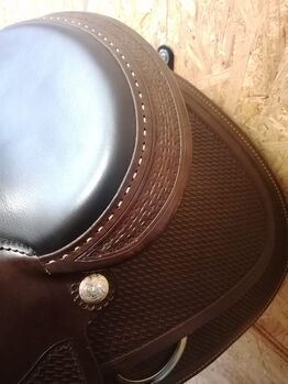Cully's Reiner Westernsattel (Triple W Platinum) - wie neu Sattlerei Cully's Triple W Platinum