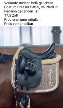 Custom Dressursattel, Custom , Gerlinde , Dressage Saddle, Königsbrunn 