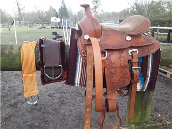 Süßer Pony/Shetty Westernsattel, R.Wiese, Western Saddle, Neuenkirchen 