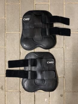 CWD Gamaschen Ledergamaschen schwarz, CWD, JB, Tendon Boots, Schlangen