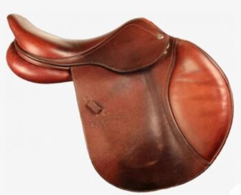 CWD SE06 springsattel 17", CWD  SE06, Kristin Hilf, Jumping Saddle, Pommelsbrunn 