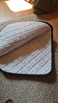 Dressurschabracke, weiß/creme, HKM Sports Equipment HKM