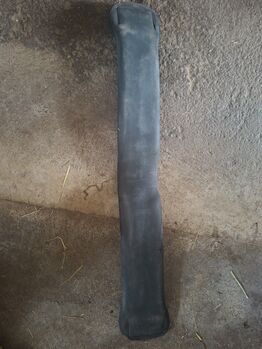 Schwarzer Sattelgurt / Kurzgurt - Länge ca. 81 cm (gebraucht