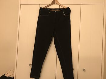 Ladies black jodhpurs 34 inch waist Legacy equestrian 