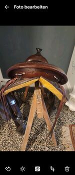 Daub & Latzanich Westernsattel Leder Braun 16 Zoll Deuber Sattel Kurz Deuber deub &Latzanich 