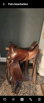Daub & Latzanich Westernsattel Leder Braun 16 Zoll Deuber Sattel Kurz, Deuber deub &Latzanich , Dana, Westernsattel, Stinstedt