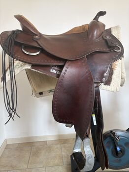 DD Westernsattel, extra breit, top gepflegt Double D
