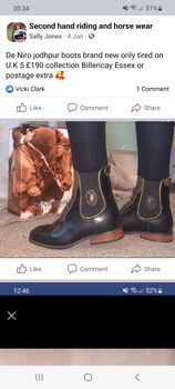 De niro boots, De niro , Sally Mccarthy , Jodhpur Boots, Billericay