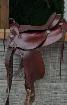 Deuber 1031 Westernsattel kurze Pferde, Deuber 1031, Nicole Schupp, Western Saddle, Westhausen