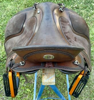 DEUBER Sattel El Campo SKL S3 Havanna mit Ausstattung, Deuber El Campo SKL S3 Havanna, Harald Schirmer, Baroque Saddle, Hagelstadt