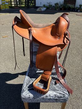 Deuber Flexfit Vario Old Stle western saddle Deuber Flex fit Vario Old Style