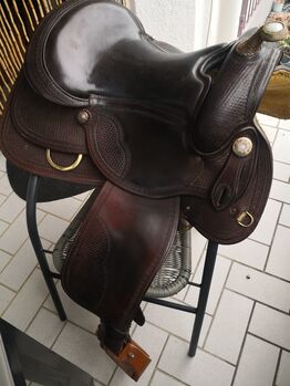 Deuber & Partner (DP) Super bequemer Westernsattel, 16,5 " Deuber & Partner, Germany Western