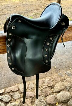 Deuber&Partner El Campo Shorty S1, Deuber El Campo El Campo Shorty S1, Sonja, Baroque Saddle, Schönefeld 