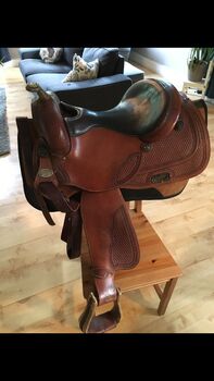 Deuber Partner Roger Kupfer, Deuber & Partner Westernsattel 7072, Privat, Western Saddle, Westerkappeln 