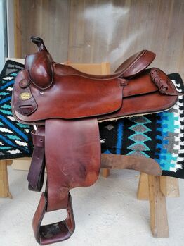 Deuber und Partner Westernsattel 17", Deuber und Partner  Trail Rider , Julia Gebhardt , Western Saddle, Regnitzlosau