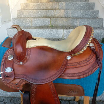 Deuber & Partner Westernsattel, Deuber & Partner "Reinhold Bartmann Spezial", E. Binder, Western Saddle, Waldkirchen