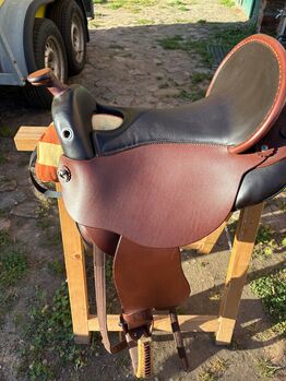 Deuber Quantum Short & Light Western S2 - wie neu, Deuber & Partner Deuber Quantum Short & Light Western S2 , Petra, Endurance Saddle, Krien