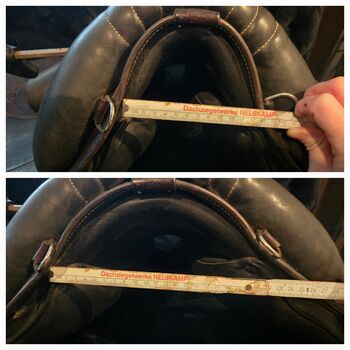 Deuber Sattel Amerant Bückeburgerschulsattel Barocksattel Deuber und Partner  Amarant 