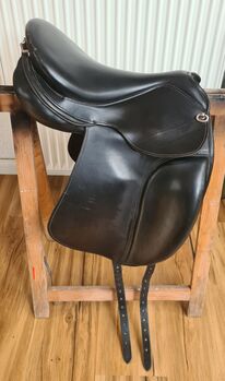 Deuber Startrekk Island Sattel – Größe 1, schwarz - neu gepolstert Deuber Startrekk Island