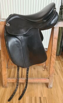 Deuber Startrekk Island Sattel – Größe 1, schwarz - neu gepolstert, Deuber Startrekk Island, Désirée Jyhs, Isländersattel, Kierspe