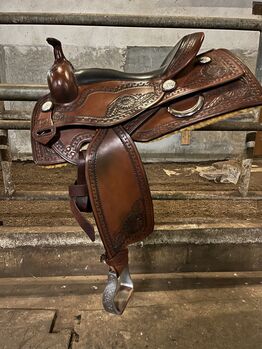 Deuber Westernsattel DP Lightning, Deuber und Partner DP Lightning , Nina Zündt , Western Saddle, Roßhaupten