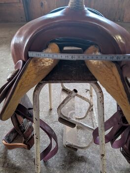 Deuber Westernsattel CL 1031 04, 16 ", breite Rassen Deuber und Partner  CL 1031