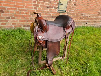 Deuflex Deuber und Partner Westernsattel, Roundskirt, gebraucht Deuber und Partner