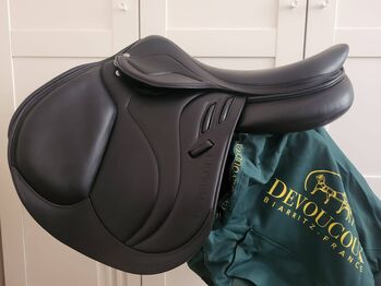 Devoucoux Springsattel 17,5" – Top Zustand, Scott, Jumping Saddle, Frankfurt