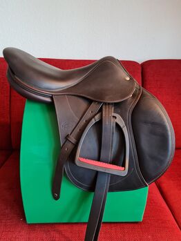 Devouxcoux Springsattel 16 braun HAURRA, Devouxcoux HAURRA Springsattel, Chris H., Jumping Saddle, Hamburg Eißendorf