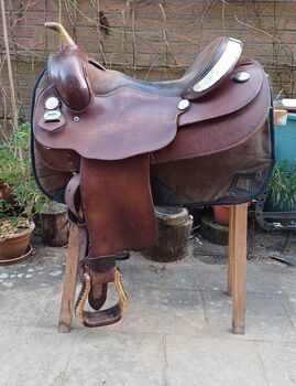 Diamond C Westernsattel breit XFQH Kaltblut Mix 16 Sitz, Diamond C Westernsattel, CPR Ranch, Western Saddle, Dormagen