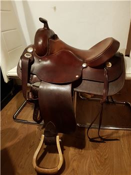 Westernsattel Diamond C, Diamond C  Westernsattel, Steffi, Western Saddle, Westoverledingen 