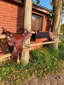 Diamond C Westernsattel Breit und Kurz Diamond C 