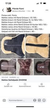 Div Sattelpads Fell Mattes, Mattes, Mario, Andere Pads, Schenkon