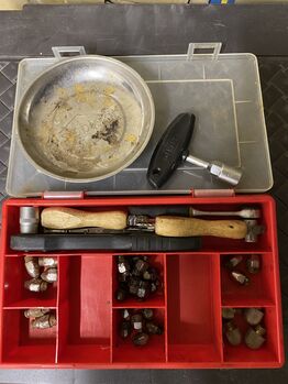 diverse Stollen M12, diverse Stollen M 12, Kristin, Hufbeschlag, Wesel
