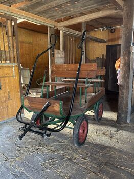 Selbst gemachte Holz Ponykutsche, Selbst gemacht, Miranda , Powozy konne, Bad Deutsch Altenburg
