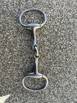 Doppelt gebrochenes Olivenkopfgebiss Silk Steel