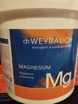 Dr. Weyrauch Magnesium 2 kg, Dr. Weyrauch Magnesium,  Nicole Buxeder, Pferdefutter, Klosterlechfeld